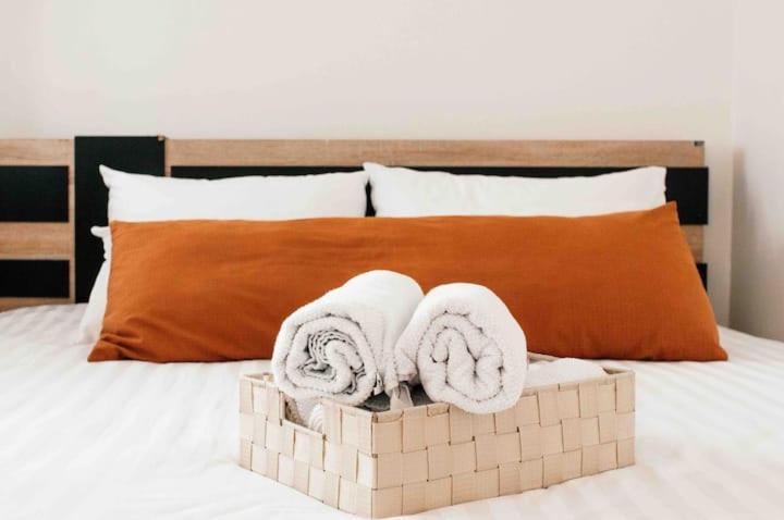 Cozy 1Br Walk To Bts And Airport Rail Link Close To Malls T بانكوك المظهر الخارجي الصورة